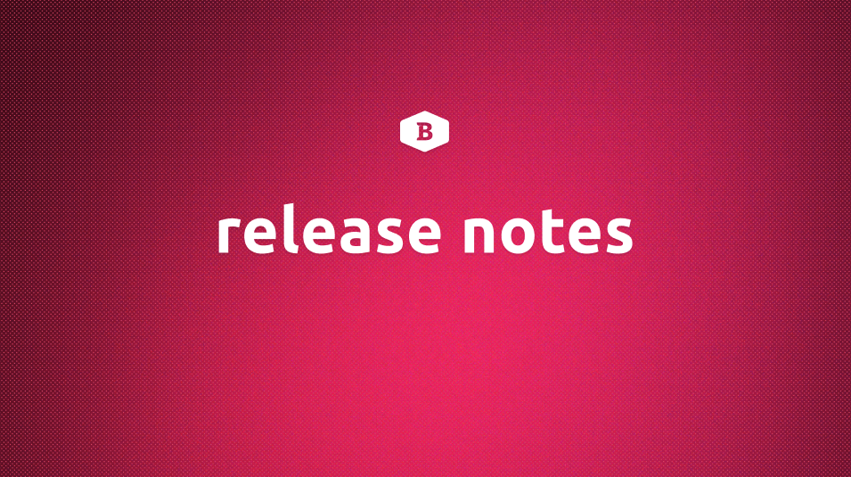 List of release notes - July 2023